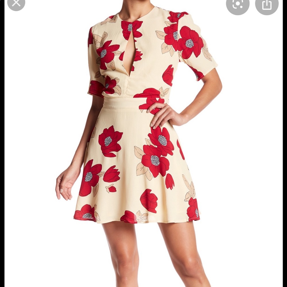 COPY - Privacy Pls Emerson floral keyhole dress B…